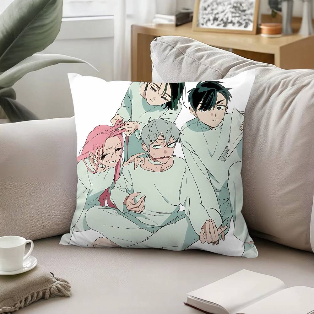 Anime Alien Stage Throw Pillow Covers Pattern Cushion Cover Suitable For Sofa Bedroom Car Pillow Cover