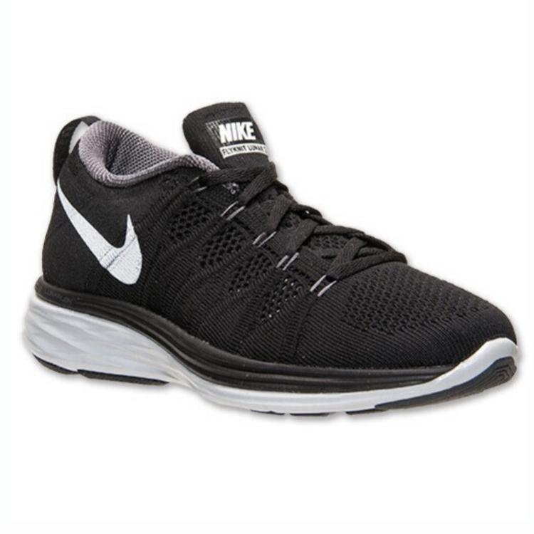 Nike Flyknit Lunar 2 Comfortable Versatile Low-Top Running Shoes Women Sneaker Black 620658-010
