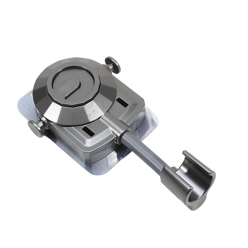 Nastavitelný držák sprchové hlavice o 360° Samolepicí Nástěnný Držák ruční sprchové hlavice Univerzální