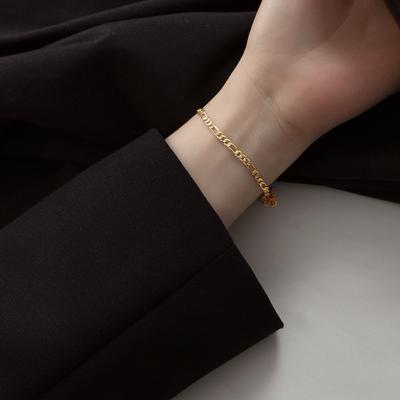 Glücksarmband für Frauen 2023 Neues Ins-Nischen-Design Leichtes Luxus-High-End-Armband aus S925-Silber