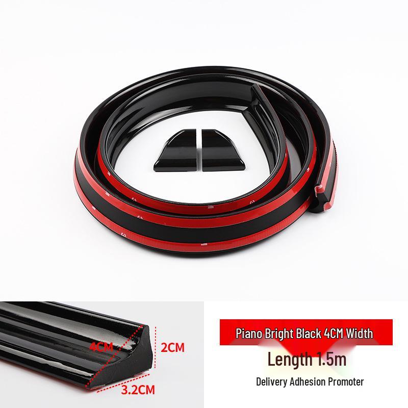 Universal No-Drill Rear Spoiler Wing Air Deflector
