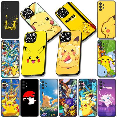 Mewtwo P-Pokemons GO P-Pikachus Phone Cover for Samsung Galaxy S22 S21 S20 FE Ultra Plus A35 A36 A55 A37 A33 A34 A57 Soft Case