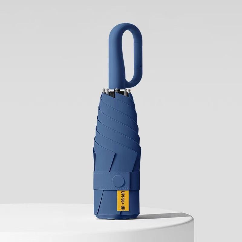 50% Off: Ultra-Light, Dual-Use Sun & Rain Pocket Umbrella for Men and Women - Mini Capsule, Five-Fold Design