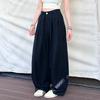 Lyocell Tencel Wide-leg Pants Women's Summer New Drape Loose High-waisted Versatile Casual Mopping Linen Pants