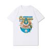 Plus Size Summer T Shirts for Women Anime Shangri La Frontier Printed Casual Short Sleeves Tops 100% Cotton Oversize O Neck Tees