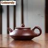 111ML Elegant Yixing Purple Clay Teapot Handmade Pot Raw Ore Mud Kettle Chinese Zisha Teaset For Tea Decoration Supplies Craft