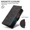 Compatible Motorola G37 Power Faux Leather Flip Case with Cowhide Texture and Side Buckle