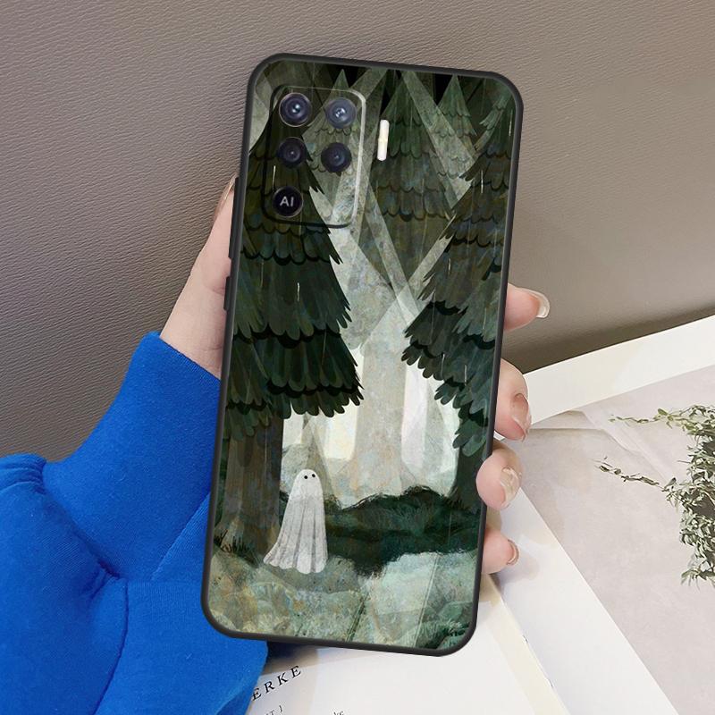 Ghosts Funny Case For Oppo A78 A38 A18 A98 A58 A60 A80 A40 A96 A76 A16 A94 A74 A54 A15 A17 A57 A77 A5 Pro