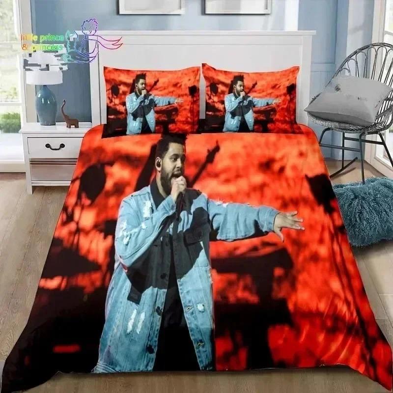 Comforter 3D Print Xo The Weeknd Bedding Set Single Twin Full Queen King Size Bed Set Adult Kid Bedroom Bedding Gift