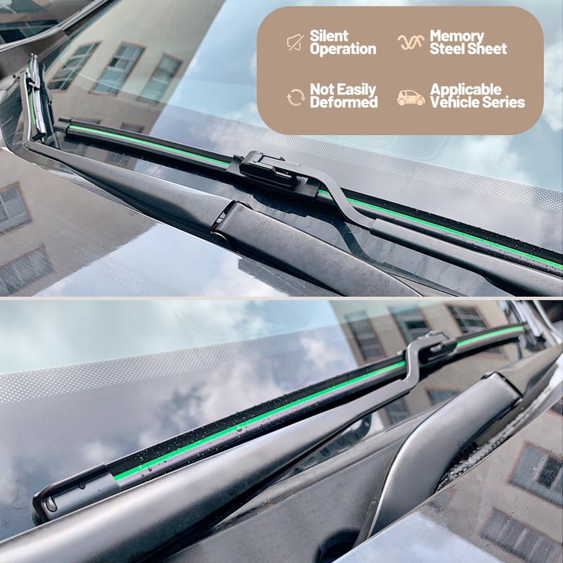 Für Renault Captur Kaptur 2013-2023 Frontscheibenwischerblätter 2x Windschutzscheibenfenster Zubehör 2014 2015 2016 2017 2019 2021