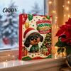 Christmas Home Decor Accessories 2026 Advent Calendar Dachshund Ornament Set, Countdown Hanging with 24 Acrylic Dog Ornaments Mini Figures, 2D Pendant