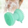 Facial Cleansing Brush Silicone Ergonomic Scalp Scrubber Exfoliator Cleanser for Face Wash