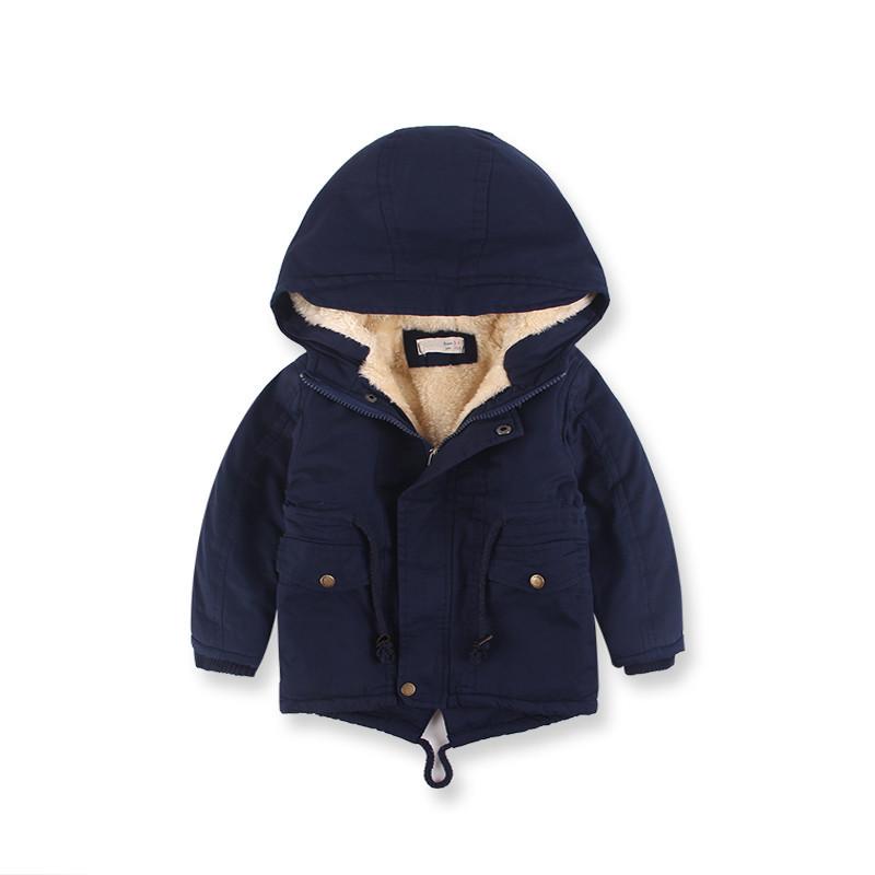 Children Winter Autumn Fleece Outdoor Jackets for Boys Girls Hooded Warm Kids Boy Outerwear Windbreaker Autumn Casual Baby Boy Coats Clothing