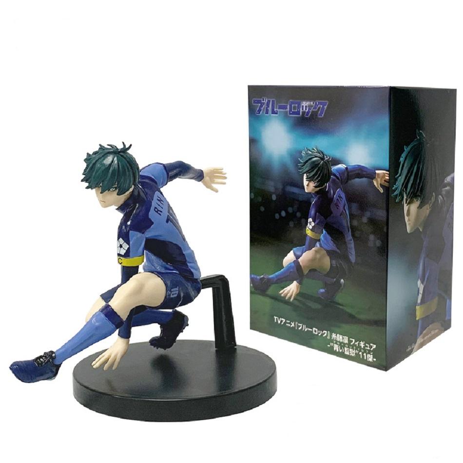 Anime BLUE LOCK Animation Version Blue Forbidden Zone Idol Figure Itoshi Nagi No.10 Pvc Model Ornament Collectible Toy Gift