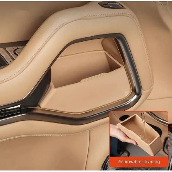 Fit for  BYD Leopard 8 Auto Car Door Storage Box Modification Car Door Slot Silicone Storage Box Car Interior Upgrade Parts