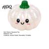 Soft TPR Stress Ball Halloween Pumpkin Squeeze Ball Golden Glitter Fidget Toy Medium Size for Kids Adults Slow Rising Decompression Toy Party Gift