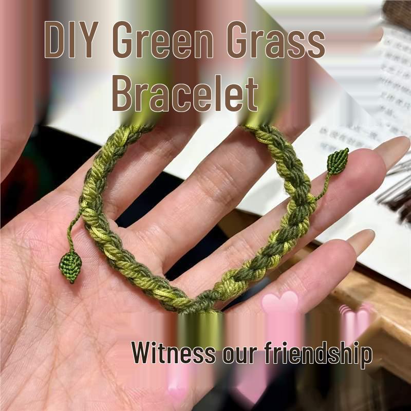 Happy Goat & Gray Wolf Friendship Bracelet - Handmade DIY Braided Rope Movie-Inspired Guardian Band Standard