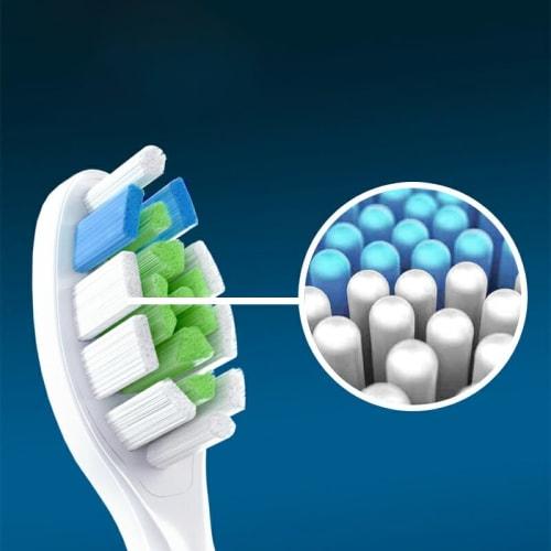 SGcreation 16-Piece Set [Compatible with Philips Sonicare Kids, DiamondClean, and Diamond Mini Electric Toothbrushes, Compact, White, Medium]