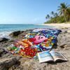 1pc Kirby2 Beach Towel, Beach and Seaside Swimming Pool Equipment, Fashion Pattern, Rectangular, Travel Essentials