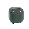 Desktop Trash Can,Double-Layer Color Contrast Press Type Small Waste with Lid