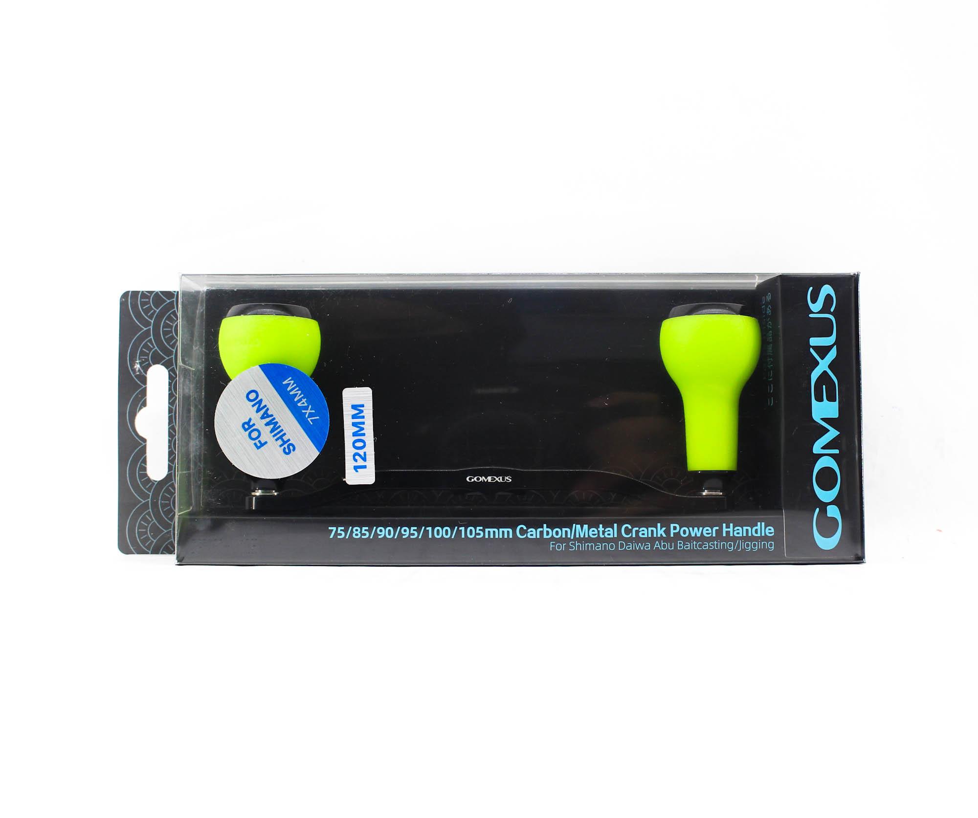 

Gomexus BS120H27GNBK1 ручка алюминиевая черно-зеленая 120мм Shimano (3674)