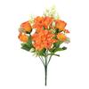 Artificial Flowers High Quality Silk dahlia Rose Festival Wreath Home Room Floral Arrangement Decoration Wedding arch diy gift