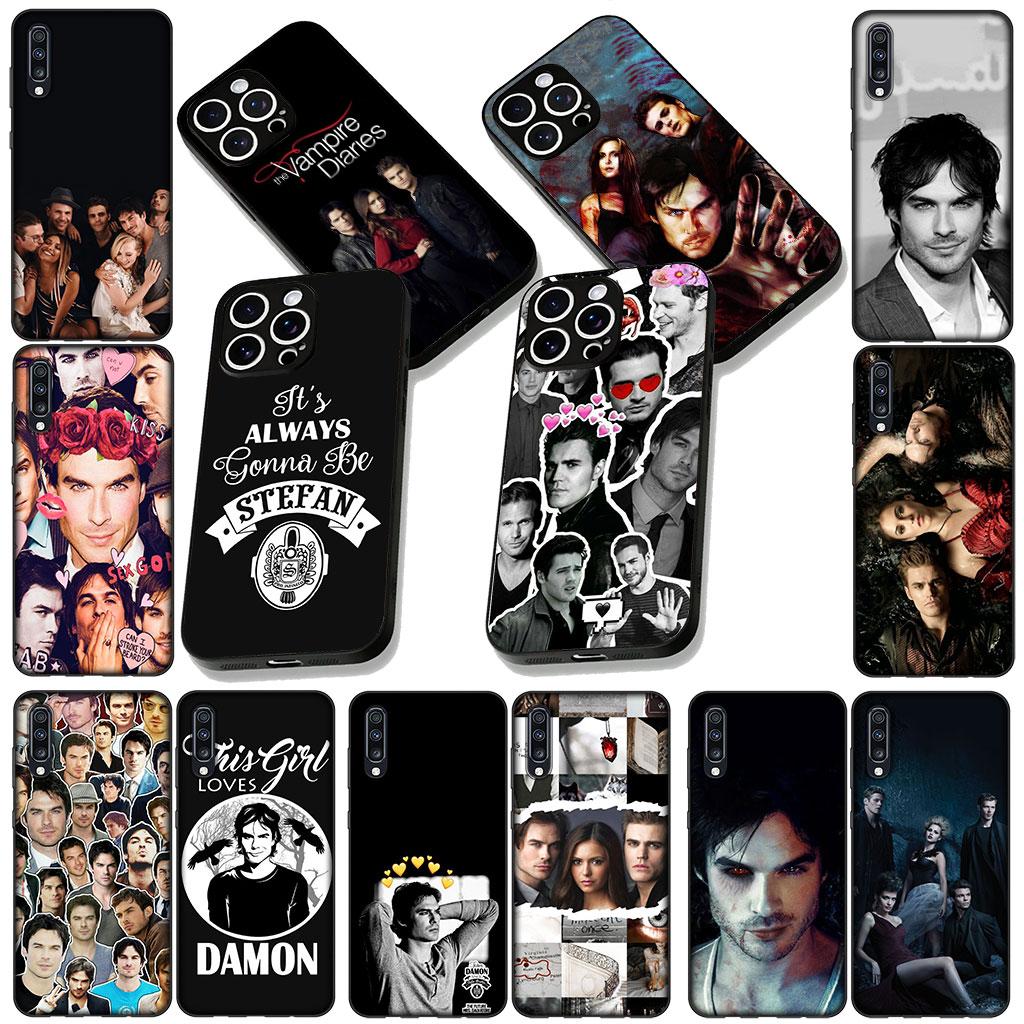 Soft Cover for Samsung Galaxy S22 S21 S20 FE Ultra Plus A35 A36 A55 A37 A33 A34 A57 Coque Phone Case Vampires TV Diaries