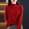 Women's Cashmere Sweater Qinghe Cashmere 30% Cashmere 70% Wool Autumn and Winter Pullover Warm and Fashionable