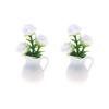 1/12 Miniature Artificial Potted Plant For Doll House Decoration Realistic Plastic Greenery Scene Display Accessories