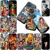 For Samsung Galaxy S24 S25 S23 FE Ultra Plus S7 Edge S25+ S23+ A56 5G Phone Cover Soft Case Nami One Pieces Luffy Roronoa Zoro