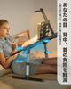 SAIJI Folding Lap Desk with LED Brightness Mini Table Coffee Bedside Laptop Chabudai Large Capacity Adjustable Angle and PVC 40kg Load Computer Study