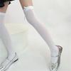 Ballett Elegante Samt Over-the-Calf Lange Socken für Damen Mädchen Süße Band Schleife Einfarbig Oberschenkelhohe Strümpfe