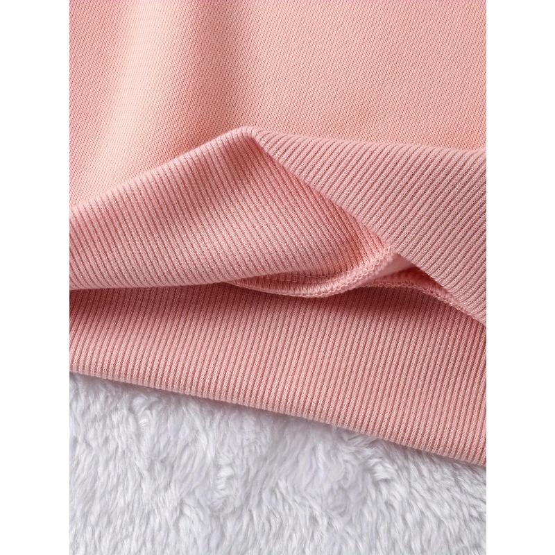 Mode Tryckt Mångsidig Tröja Casual Lös Huvtröjor Tröjor Dam