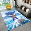 Classic Game S-Sonic Cartoon Non-Slip Area Rug for Living Room,Bedroom,Playroom,Soft Carpet Floor Mat Home Decor Rug Kids Room
