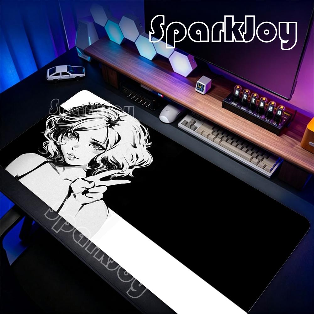 Xxl Games Metal Gear Solid Mouse Pad Pc Gaming Accessories Office Gamer Keyboard Desk Mat NonSlip Laptop Rubber Anime Mousepad