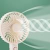 Portable Handheld Fan 4 Speed Wind Small Personal Fan with Detachable Base USB Rechargeable Desk Fan for Travel Beach Makeup Office