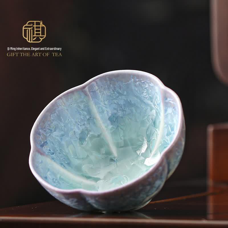 Qimingxuan Crystalline Glaze Master Teacup