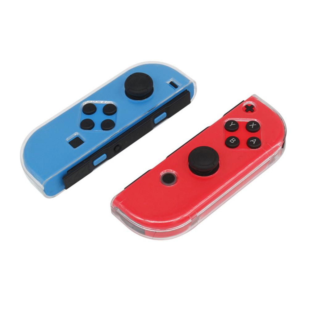 For Switch Gamepad Ultra Thin Transparent Protective Case Game Console Protection Shell