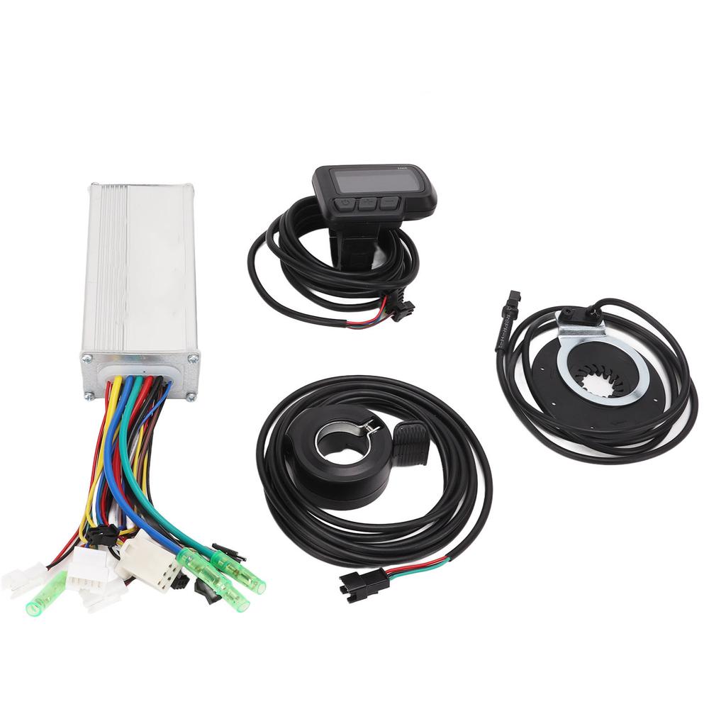 Bicycle Lithium Battery Conversion Kit 36V 48V 500W 22A Brushless Motor Controller EN06 Display Kit