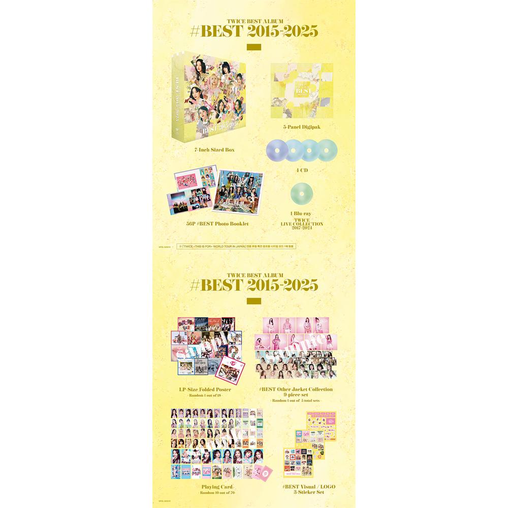 [Pre-order] TWICE - Best Album [BEST 2015-2025 LIMITED VER.]