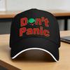 Summer Casual Baseball Cap Hitchhiker Guide To The Galaxy Trucker Hat For Couple Women Sun Visor Don'T Panic Snapback Cap
