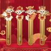 Zhuangyuan Lang Chinese Metal Art Bookmark - Palace Museum Cultural Souvenir