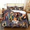France Rock Singer J-Johnny H-Hallyday Bedding Set Single Twin Full Queen King Size Bed Set Aldult Kid Bedroom Duvet Cover Sets0