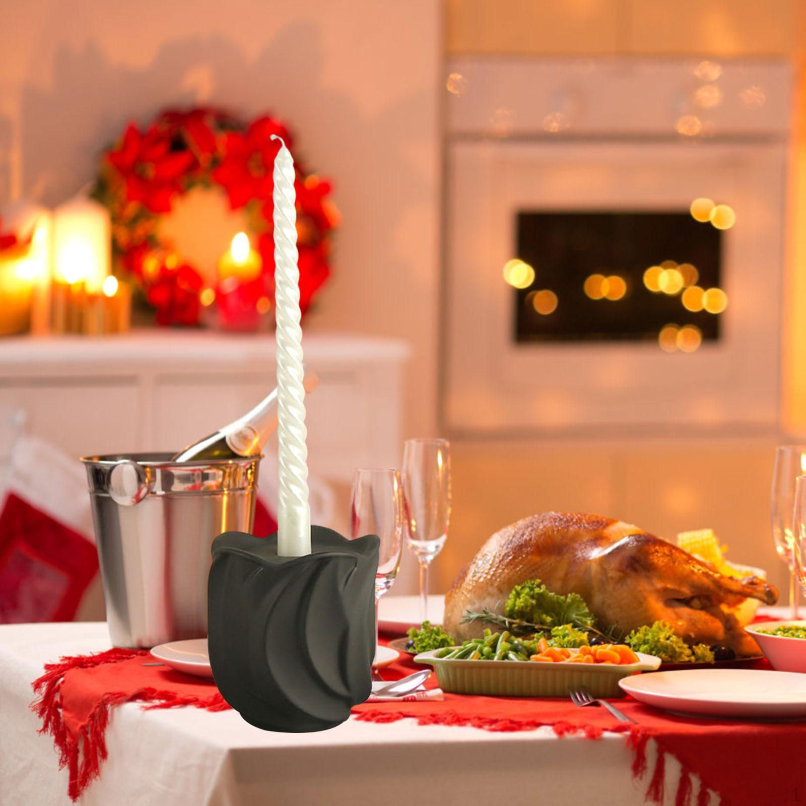 

Подсвечник палочка креативное мастерство рождественские украшения центральный элемент стола для Black