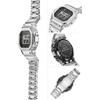 [Casio] G-Shock Watch [Domestic Genuine Product] Bluetooth Equipped Full Metal Radio Solar GMW-B5000D-1JF Men's Silver
