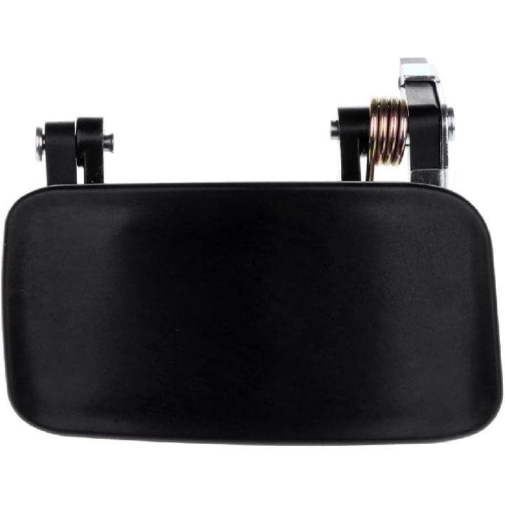 LUJUNTEC Exterior Door Handle Rear Driver Side Replacement for 1999-2002 Quest Black
