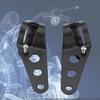 35 43mm Motorcycle Headlight Mount Bracket Fork Tube Clamp Kit Black for Chopper Cafe Racer