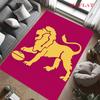 Brisbane Lions Carpet Rug for Living Room Bedroom Home Sofa Decoration,Kids Play Nonslip Floor Mat