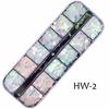 1case AB Nail Glitter Sequins Mixed Shape Paillette Holographic Flake Slice Decoration Tips