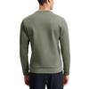 Fila Fitness Simple Casual Pullover Long Sleeve Sweatshirt Men Sweatshirt Smoke-Olive Khaki A11M511205F-DK